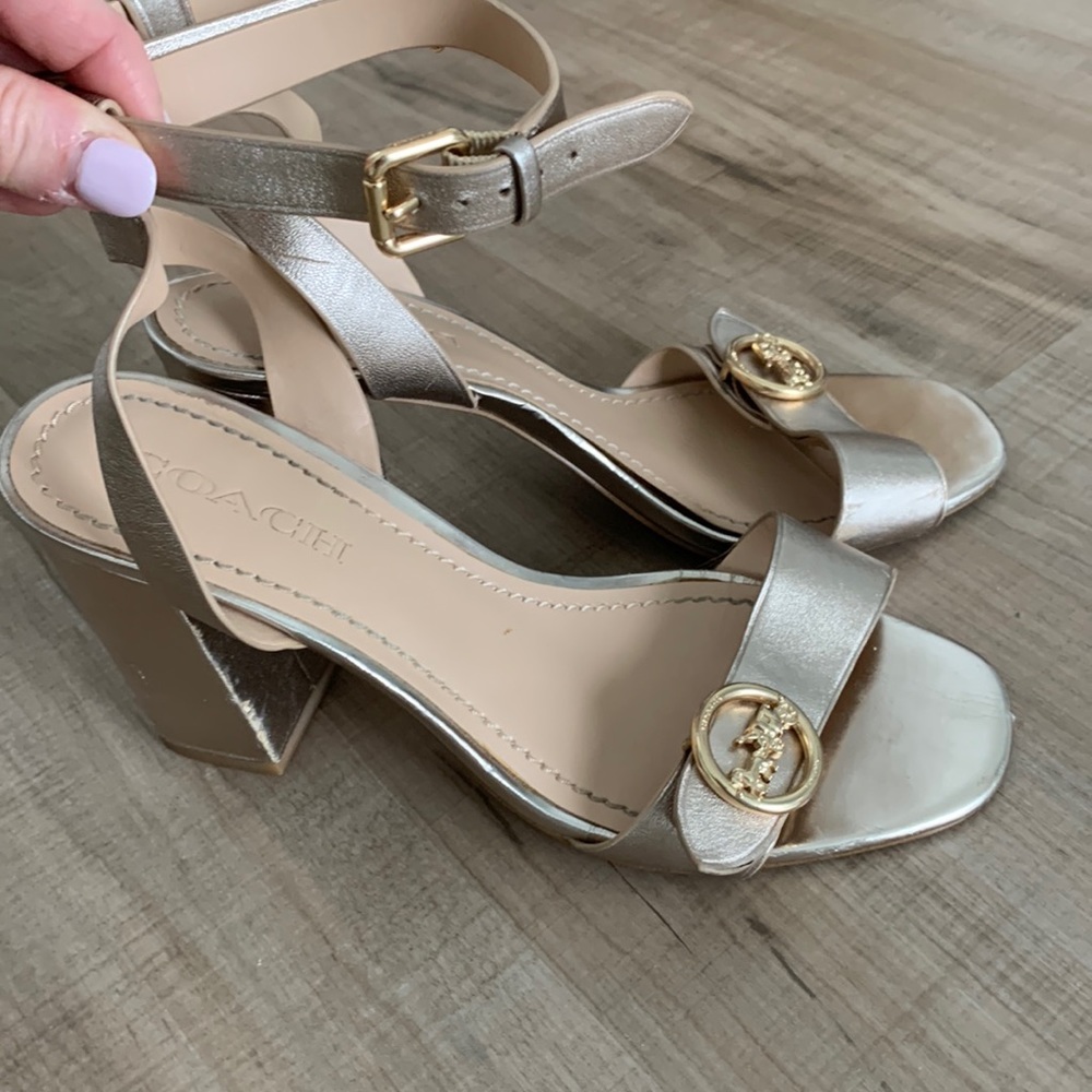 Coach Block Heels